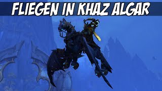 Simple Anforderungen So schaltet ihr das Fliegen in Khaz Algar frei  Pfadfinder von The War Within [upl. by Sidalg]