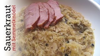 Rezept  Sauerkraut mit Semmelknödeln Red Kitchen  Folge 115 [upl. by Karyn750]