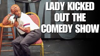 Lady Kicked Out The Comedy Show  Ali Siddiq Stand Up Comedy [upl. by Filmore]