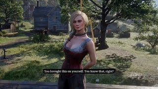 The Hanging of Serial Killer Prostitute in Valentine All Outcomes  Red Dead Redemption 2 [upl. by Kowtko]