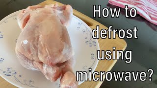 How To Defrost In A MicrowaveEasy Tutorial [upl. by Paulina]