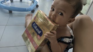 How to Prepare Enfamil A 612 Months Infant Formula  Breastfeeding to Bottle Feeding  Baby Care [upl. by Hilleary]