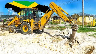 Biulding Your Own House In JAMAICA  Last Day Of EXCAVATION [upl. by Aihcila]