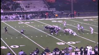 Ridgeland High 5 Evan Courtney kicks 45 yard field goal [upl. by Nalyorf513]