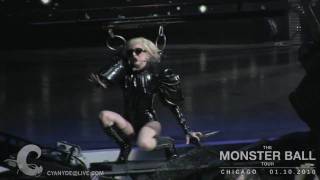 Lady GaGa  Monster Ball Tour  Chicago  quotPaparazziquot HD [upl. by Hardman]