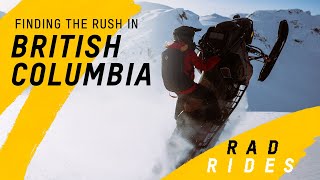 SkiDoo Rad Rides EP3  Ella Snäll Takes on British Columbia [upl. by Evelina]