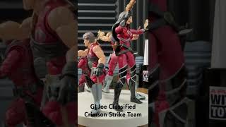 GI Joe Classified Crimson Strike Team [upl. by Gnoht]