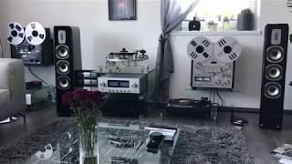 Technics SL1210GR with DENON DL103r  SONY HAT10  Luxman L505 uX  quadral AURUM WOTAN VIII [upl. by Oiznun]