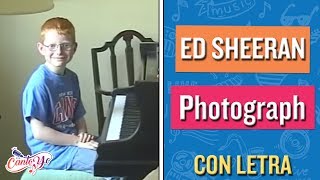 Ed Sheeran  Photograph Karaoke  CantoYo [upl. by Wilser]