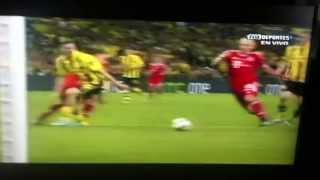 Arjen robbens goal vs Dortmund UEFA champions league final [upl. by Teerpnam]