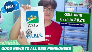 GSIS APIR Annual Pensioners Information Revalidation StepbyStep Procedure and FAQs [upl. by Elonore]