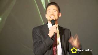 Tom Hiddleston  live on stage QampA Popcorn Taxi  part 1 [upl. by Ataga]