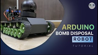 Arduino Bluetooth Bomb Disposal Robot  Tutorial [upl. by Omrelliug]