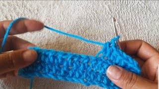 THE MOST EASIEST amp FASTEST SCARF CROCHET PATTERN FOR BEGINNERS 👍WONDERFUL FOR BLANKET amp SCARFS 🤩 [upl. by Tillinger]