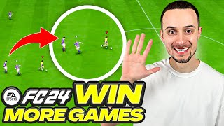 5 PRO TIPS TO HELP YOU WIN MORE GAMES ON FC 24  TUTORIAL [upl. by Homer]