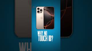 Why no Touch ID in iPhones 🤔🤯 [upl. by Desdee995]