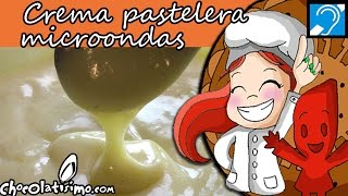 ¡Crema pastelera en 5 minutos  Chocolatisimo [upl. by Stesha942]