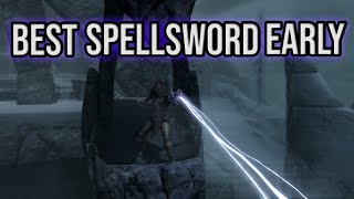 Skyrim Anniversary Edition BEST Spellsword Tips Early Game [upl. by Namref]