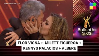 Flor Vigna  Milett Figueroa  Kennys Palacios  Albere Bailando2023  Programa completo 141223 [upl. by Alyose698]