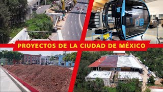 AVANCES en el tramo 3 del Tren Interurbano MéxicoToluca y las 28 cabinas de la Línea 3 de Cablebús [upl. by Kumler]