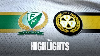 Färjestad vs Brynäs  1 okt 2024  Highlights [upl. by Sanger]