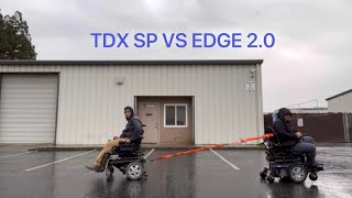 Invacare TDX SP VS QUANTUM 20 Power Wheelchairs [upl. by Dibbrun934]