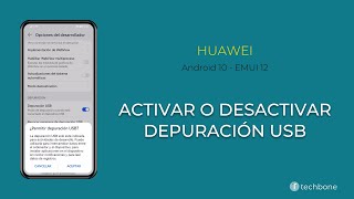 Activar o Desactivar la Depuración USB  Huawei Android 10  EMUI 12 [upl. by Neellek]