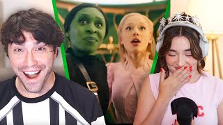 A Wicked Fan amp Former Fiyero React to the WICKED Trailer [upl. by Olmsted]