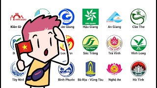 Tất cả các tỉnh thành ở Việt Nam trong 12 phút [upl. by Ydnak]