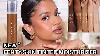 NEW Fenty Skin Hydra Vizor Huez Tinted Moisturizer Sunscreen [upl. by Kohler797]