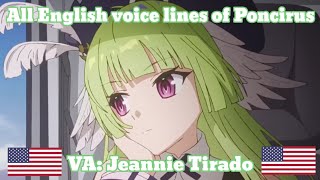 Arknights Poncirus EN voice lines [upl. by Ij]