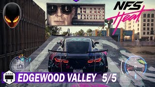 Need For Speed Heat  Localisation des PANNEAUX 55  Edgewood Valley [upl. by Enyalb]