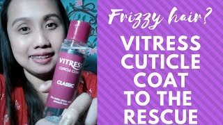 Vitress cuticle hair classic for frizzy hair  unboxing products [upl. by Imuyam]