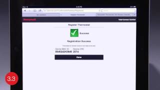 Register the Honeywell WiFi smart thermostat with the help of this video [upl. by Nna271]