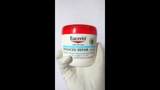 Eucerin Advanced Repair Cream  Actual Look  Unboxing Video  B01DIXHNUU [upl. by Milton]