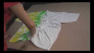 Do It Yourself Tie Dye with Fabric Spray paint [upl. by Haleelahk]