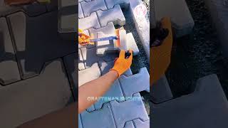 Sidewalk tile edge installation tool [upl. by Relly]