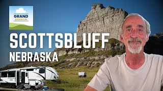 Ep 328 Scottsbluff Nebraska  RV travel camping history national monument [upl. by Pauiie585]