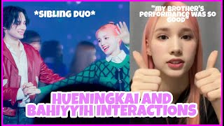 HUENINGKAI AND KEP1ER BAHIYYIH WHOLESOME INTERACTIONS WITH TXT SQUAD [upl. by Razec]