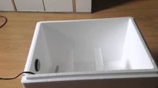 How to make a home incubator at home from a paper box [upl. by Lorine]