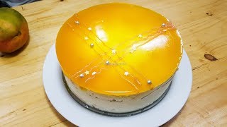 Entremet Biscuit Dacqoise Coco  Gelee Ananas Mangue et Passion  Mousse Passion [upl. by Dallas]