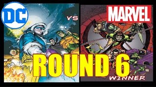 Marvel vs DC Counterparts Round 6 [upl. by Erasaec]