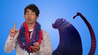 HOTEL TRANSYLVANIA 3 quotThe Krakenquot Joe Jonas Interview [upl. by Arie]