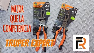 TRUPER EXPERT PINZAS 6 EN 1 103012 Y 103013 REVIEW ¡CON GARANTÍA DE POR VIDA SOMOS DISTRIBUIDORES [upl. by Heyward]