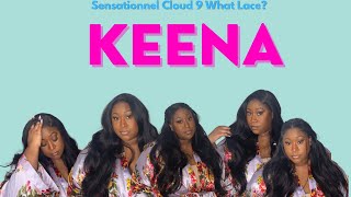 NEW Sensationnel Synthetic Cloud 9 Swiss Lace What Lace 13x6 Frontal Lace Wig Keena  Ebonylinecom [upl. by Akselav250]