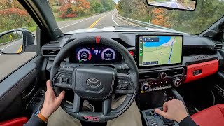 2024 Toyota Tacoma TRD Pro  65k Midsize Truck Morning Commute [upl. by Fishback73]