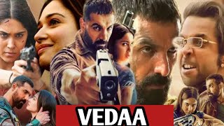 Vedaa Official Trailer  John Abraham  Sharvari  Shahzada Dr Moin Akhtar [upl. by Darrin]