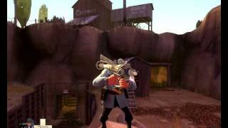 The Cow Mangler 5000 Soldier Taunt  Team Fortress 2  Dr Grordborts Victory Pack Update [upl. by Kaliski149]