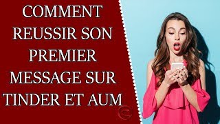 Comment réussir son premier message Tinder ou Adopteunmec [upl. by Durr]