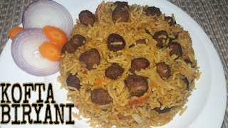 Kofta Biryani Recipe  How to Make Mutton Kofta Biryani  Kofta Pulao Recipe [upl. by Leraj]